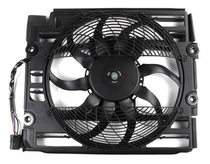 BMW Auxiliary Cooling Fan Assembly 64548380780 - Behr 351040101